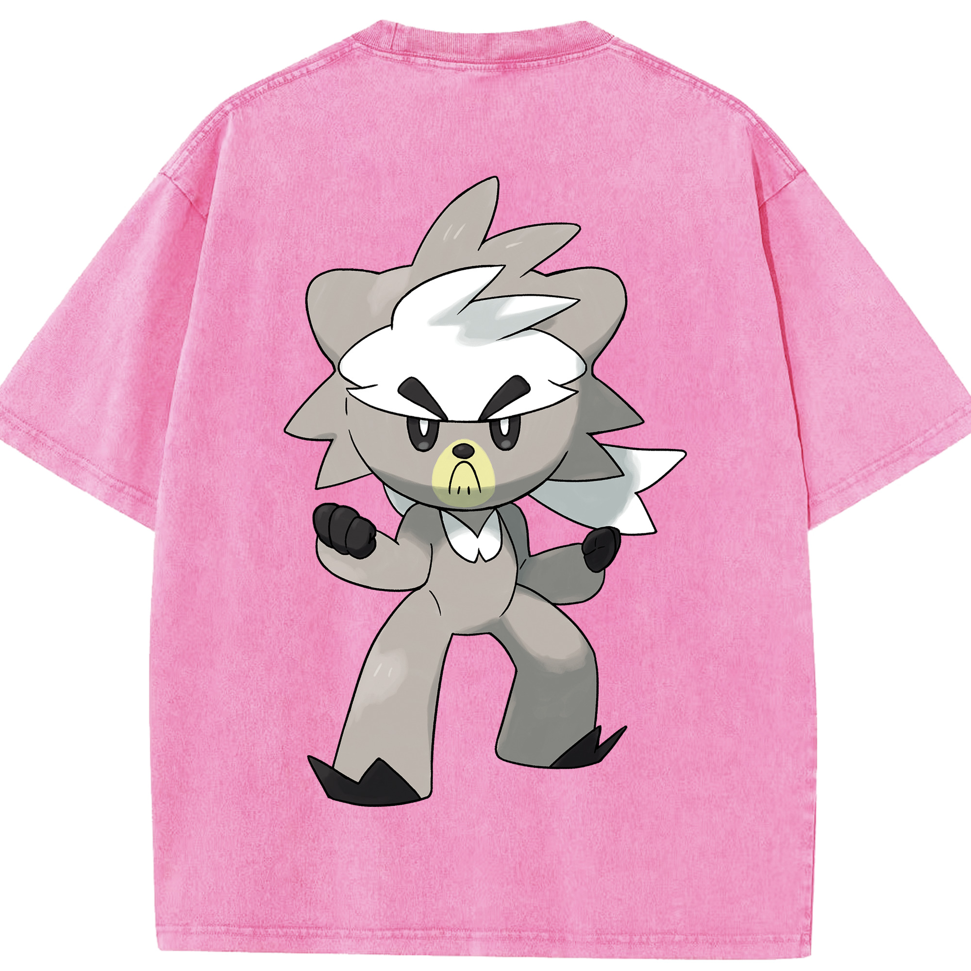 （画像用） ポケットモンスター Pokémon 綿100% ヴィンテージ風 半袖Tシャツ（背面プリント）